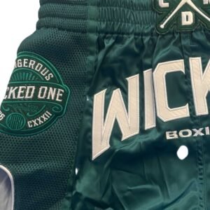 Short Wicked One Muay-Thaï Block Vert – Image 4