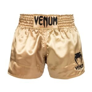 Short de Muay Thai Venum Classic Or-Noir