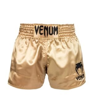 Short de Muay Thai Venum Classic Or-Noir