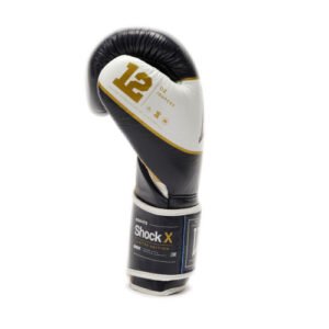Gants de boxe shock bleu profil