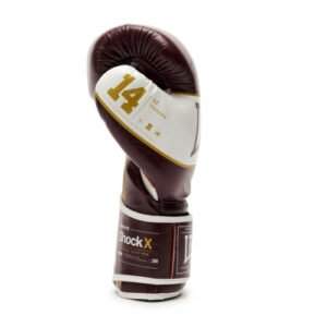 Gants de boxe Leone SHOCK X Bordeaux – Image 5