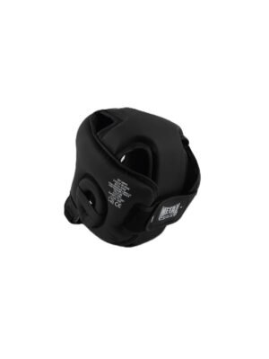 casque de boxe metal boxe noir haut