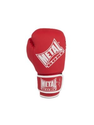 Gants de boxe metal boxe rouge mb200 dos