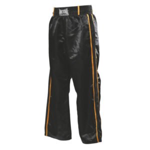 pantalon full contact metal boxe noir gold