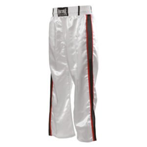 pantalon full contact metal boxe blanc