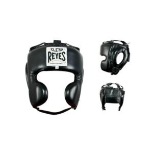 casque de boxe pro cuir reyes