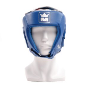 casque de boxe montana amateur bleu