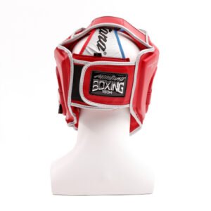 Casque de boxe Amateur Montana rouge – Image 3