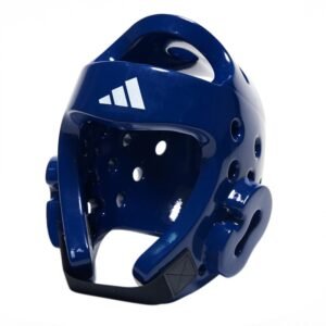 casque taekwondo wtf bleu