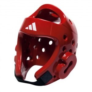 casque taekwondo wtf rouge