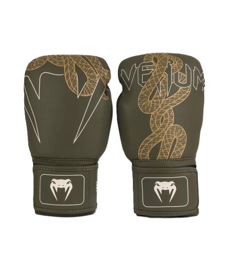 Gants de boxe Venum Serpenti Kaki – Image 2