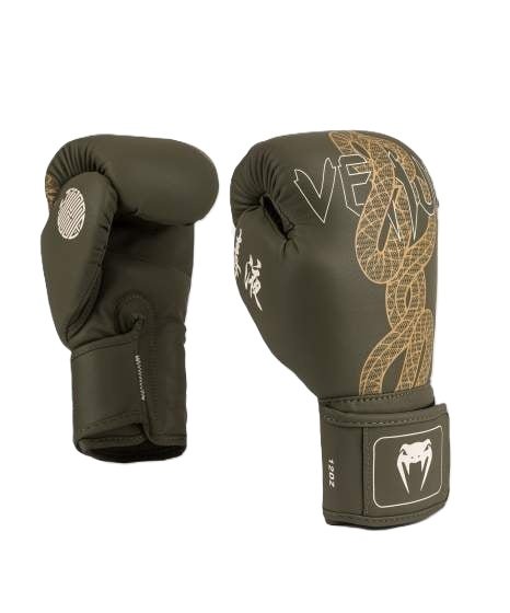 gants de boxe venum serpenti kaki