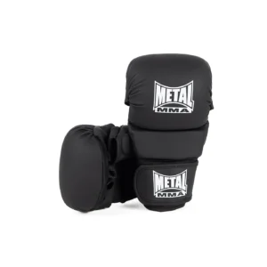 gants mma metal boxe noir