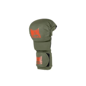 gants mma sparring metal boxe shell kaki logo