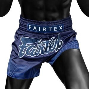 short fairtex muay thai bleu marine
