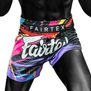 short muay thai fairtex world music black