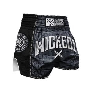 short muay thaï noir wicked one
