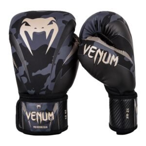 gants venum impact camo beige profil