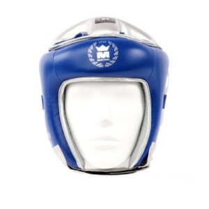 casque de boxe montana helmet tfk bleu