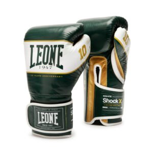 gants de boxe leone shock vert