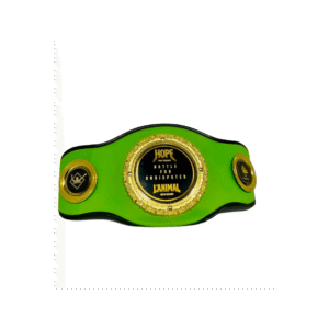 ceinture personnalisable verte