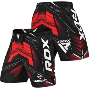 short mma rdx noir rouge